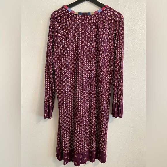 Coldwater Creek L Boho Embroidery Long Sleeve Tunic Top Blouse Bohemian UB-7 - Picture 7 of 10